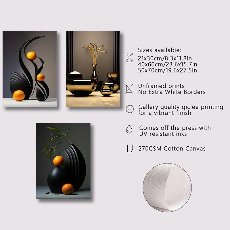 โปสเตอร์ภาพแอบสแตรกต์บนผ้าใบแค - Interior Design Sketch บทวิจารณ์และราคา