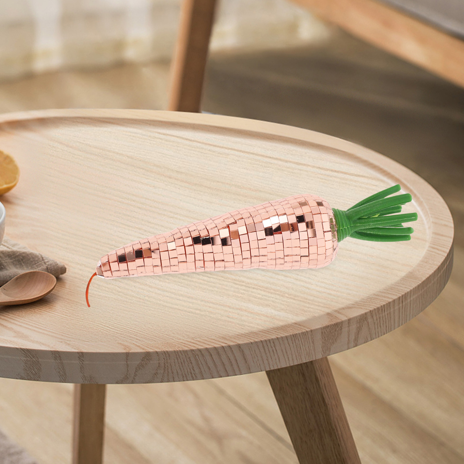 ของตกแต่งรูปแครอทกระจกเงาดิสโก - Interior Design Eclectic บทวิจารณ์และราคา