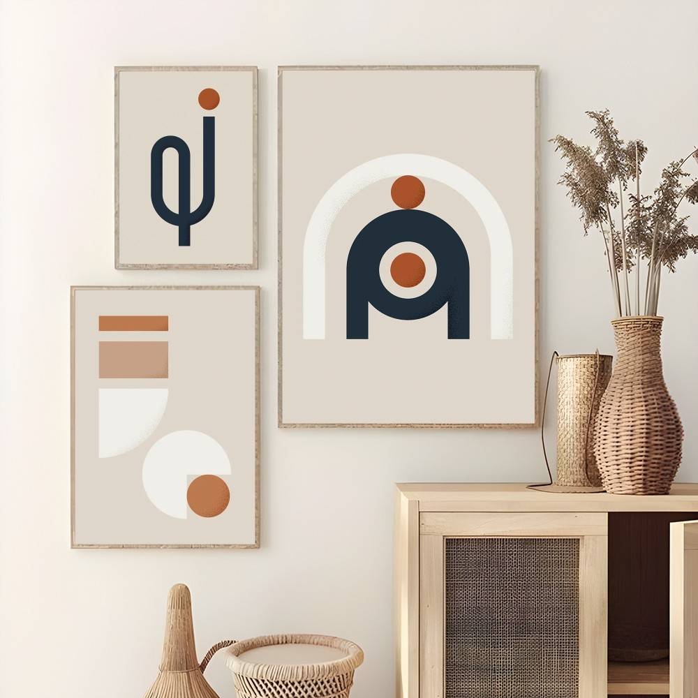 Warm Line สีออกแบบโปสเตอร์ Sti - Interior Design Warm บทวิจารณ์และราคา