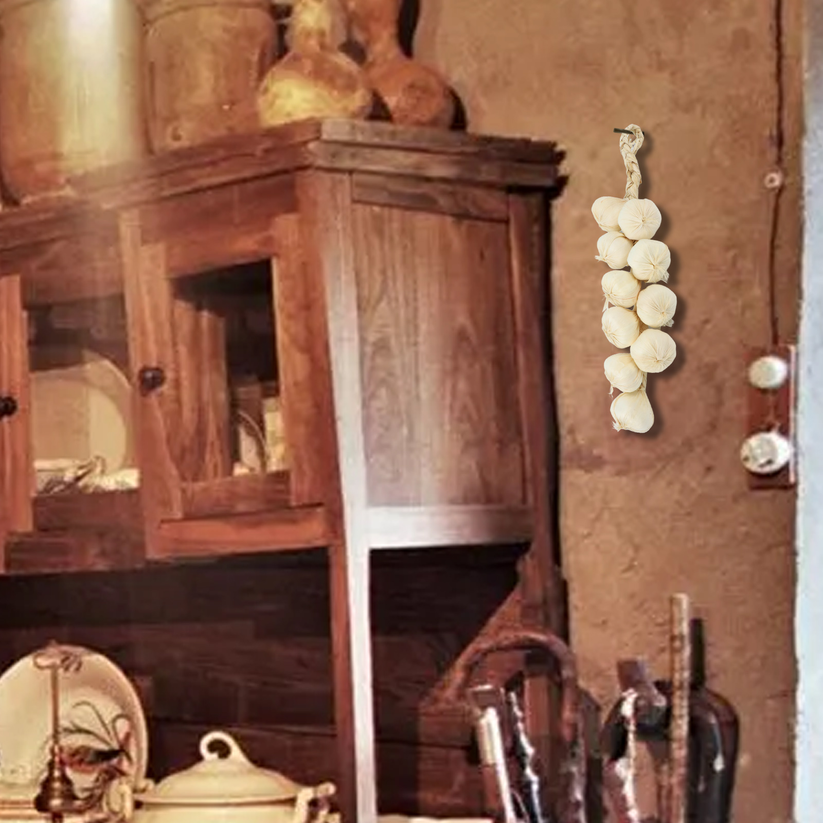 ของตกแต่งรูปกระเทียมปลอม 5 ชิ้ - Interior Design Kitchen บทวิจารณ์และราคา